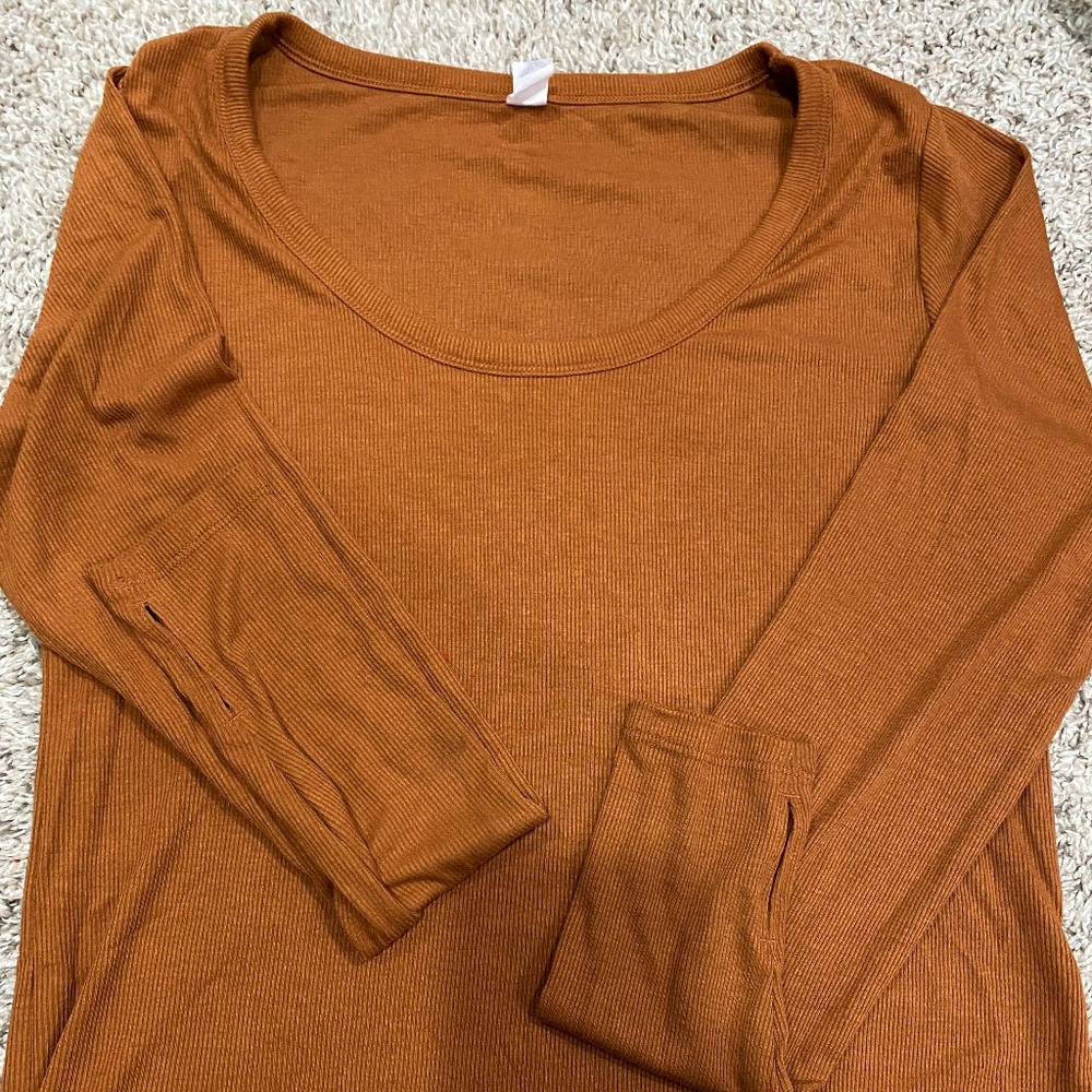 Burnt Orange Top